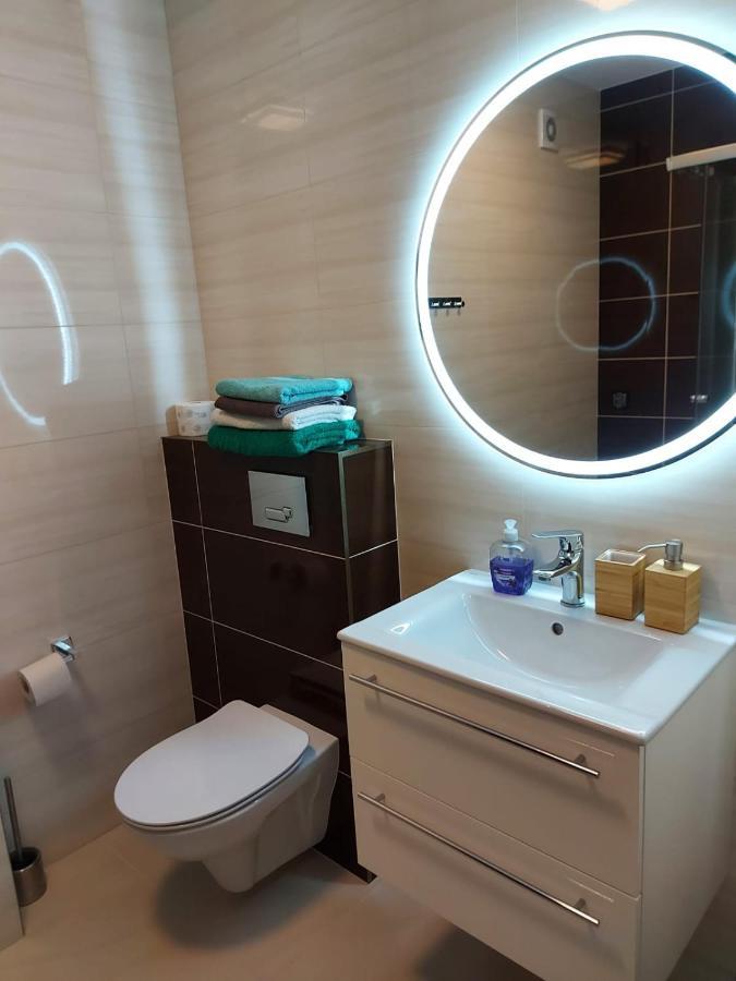 Apartament Z Duzym Tarasem Apartman Swinoujscie Kültér fotó